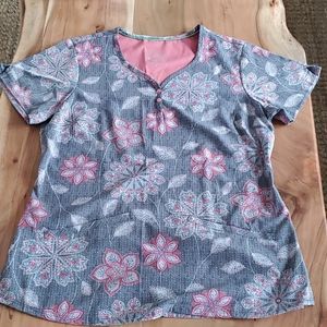 Healing Hand Scrub Top